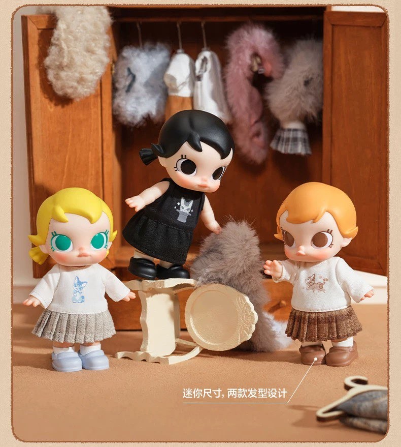 Baby Molly Winter Fit Check Series Blind Box Figure Toy Plush Pendant Doll