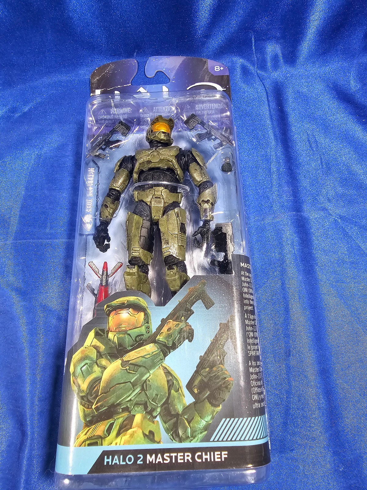 McFarlane Toys Halo 2 Master Chief Action Figure Sealed 2014 Xbox 343 Industries