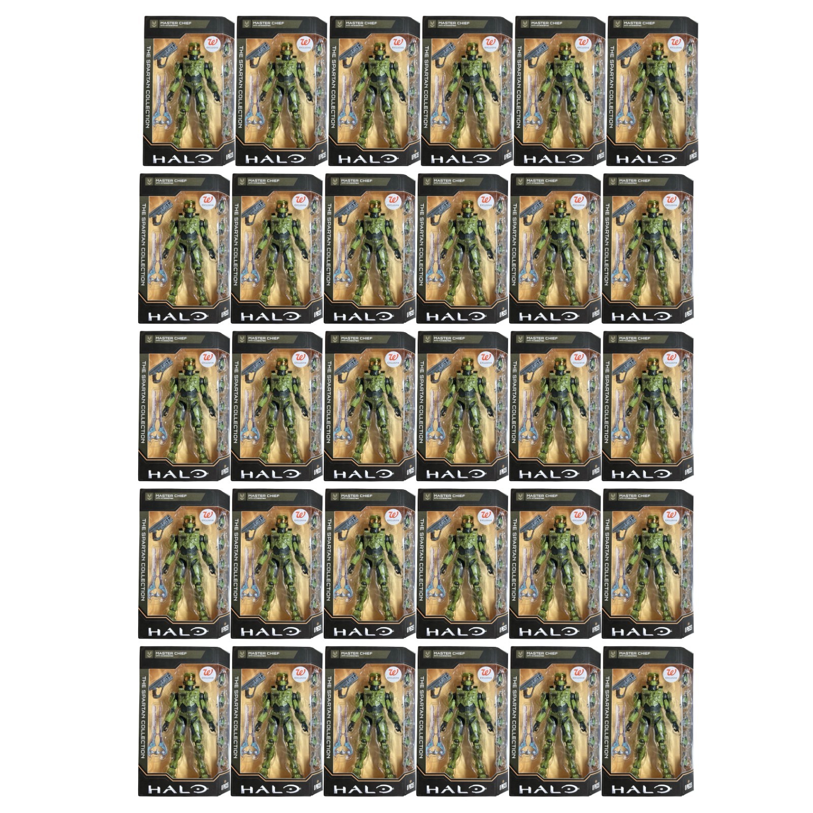 Halo Spartan Collection Master Chief Figures Lot of 30 Wholesale Local Pickup