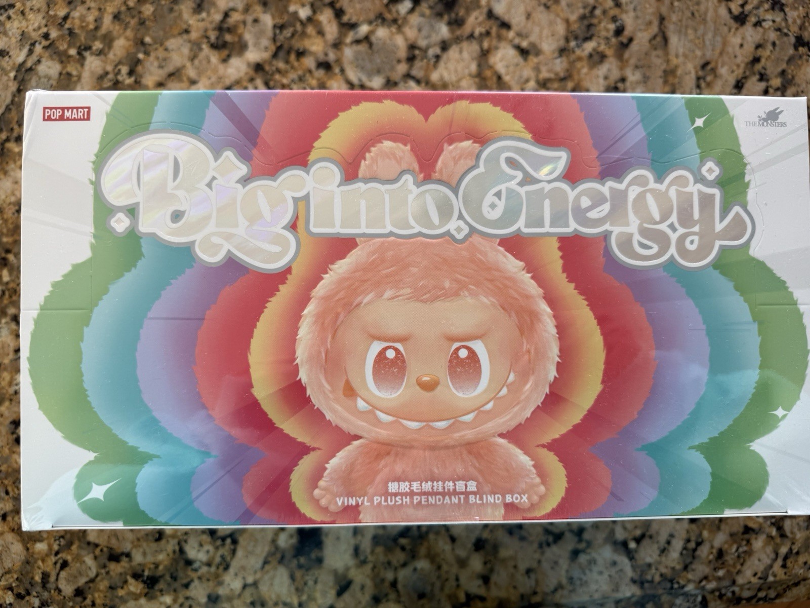 POP MART SEALED AUTHENTIC LABUBU MONSTERS BIG INTO ENERGY BOX
