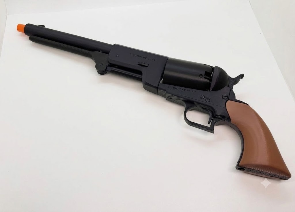 Colt Walker M1847 Revolver 1:1 Prop Cosplay Costume