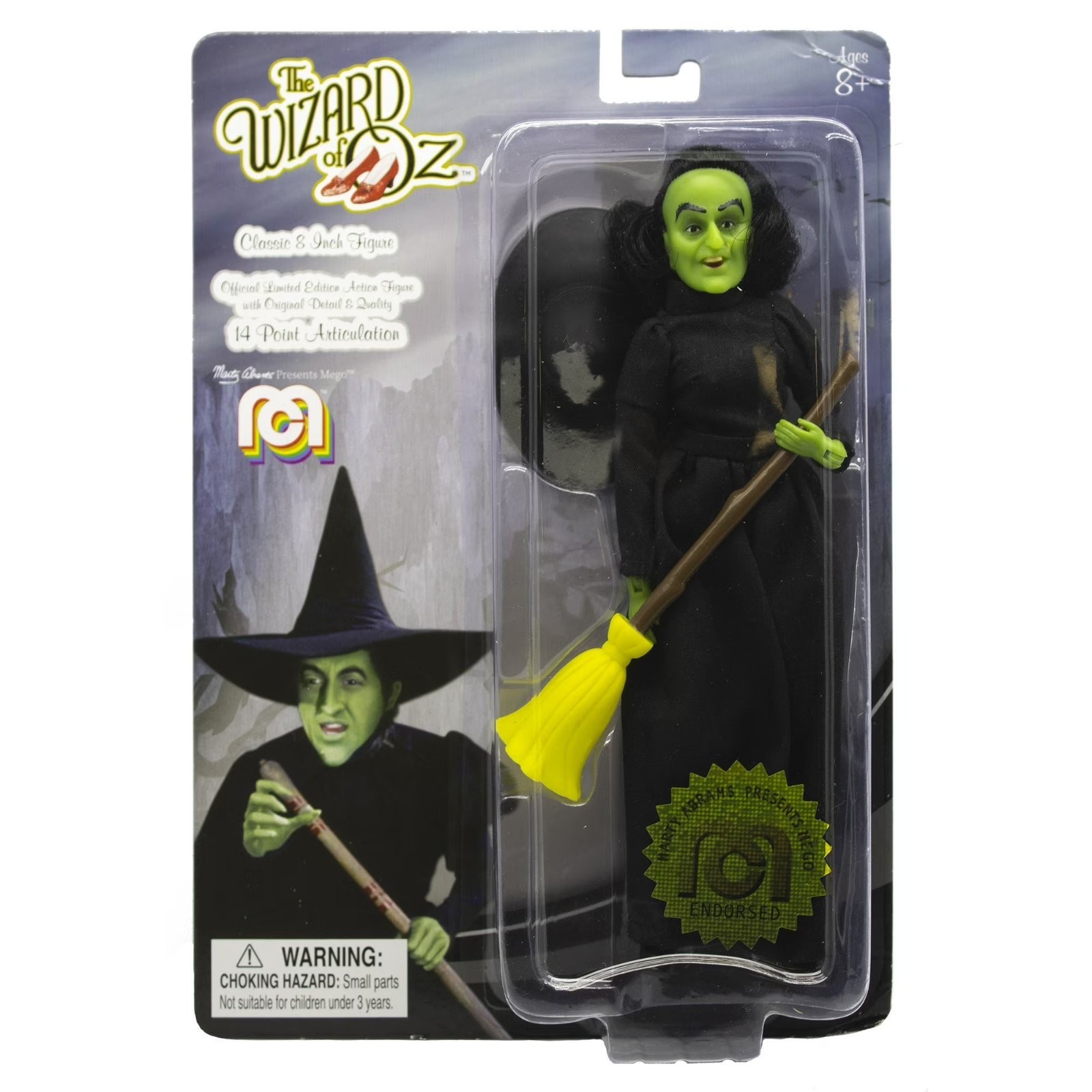 Mego Action Figure, 8” Wizard of Oz – Wicked Witch