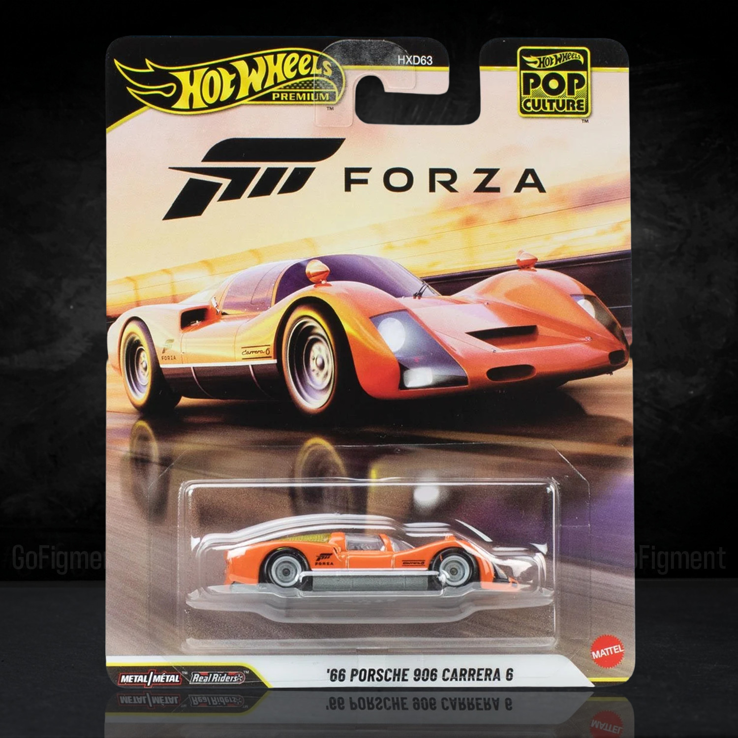 Porsche 906 Carrera 6 Forza 1:64 Scale Hot Wheels Premium Pop Culture Diecast