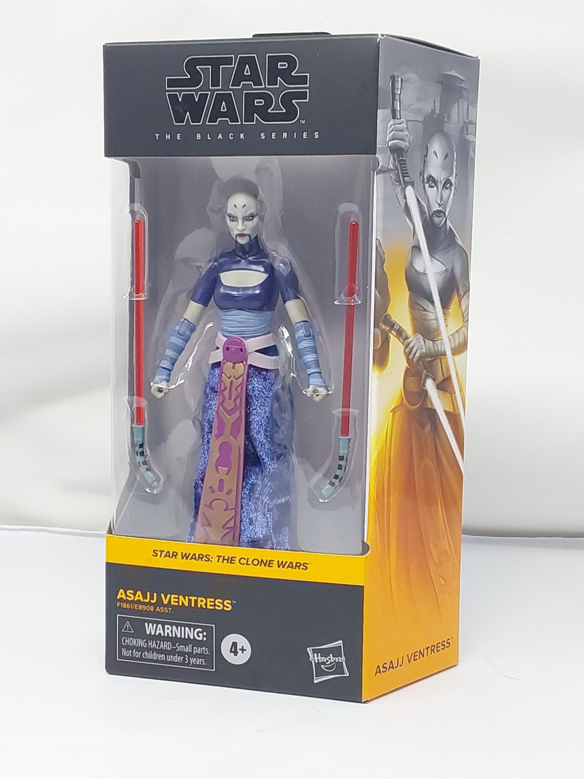 Hasbro Star Wars The Black Series Asajj Ventress 6″ Action Figure (F1861)