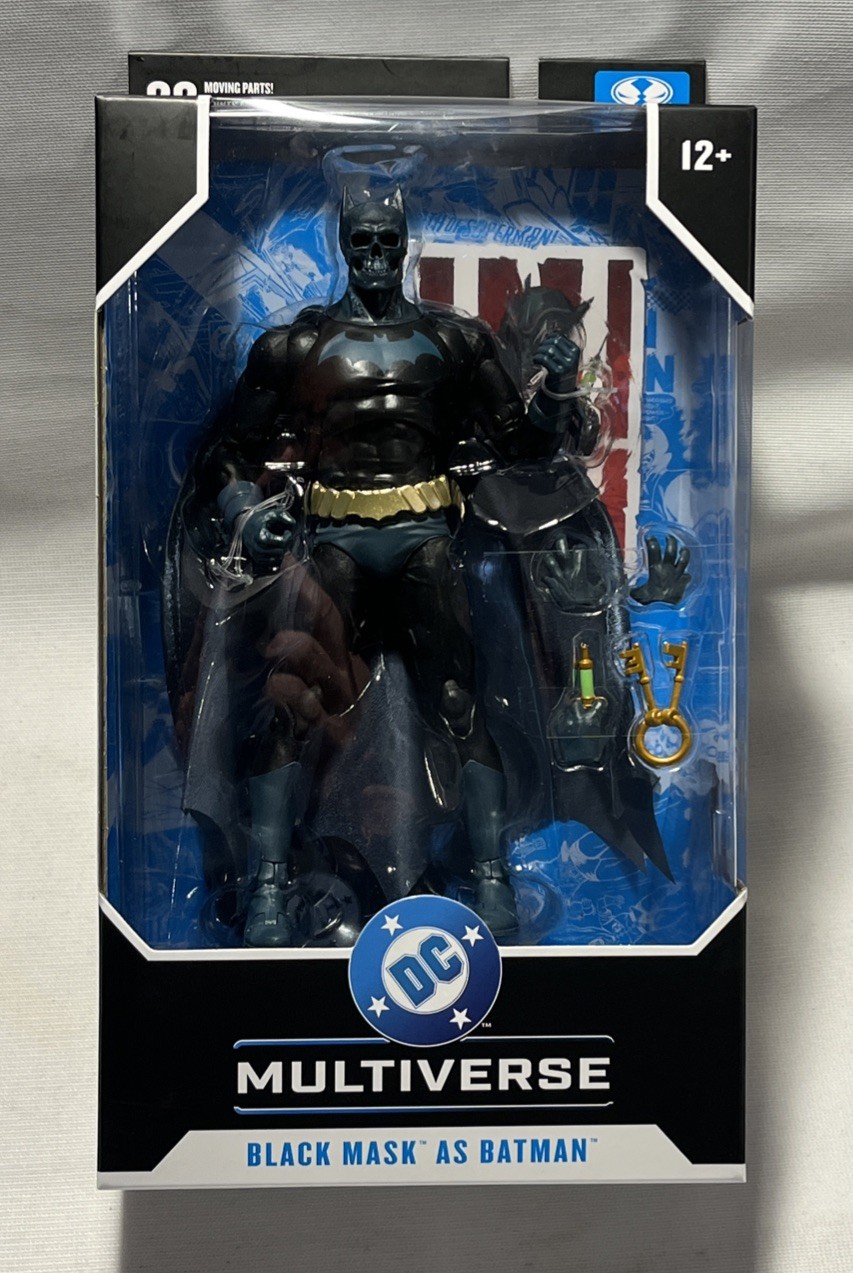 McFarlane DC Multiverse Black Mask as Batman (Beneath the Mask) 7″ Action fig