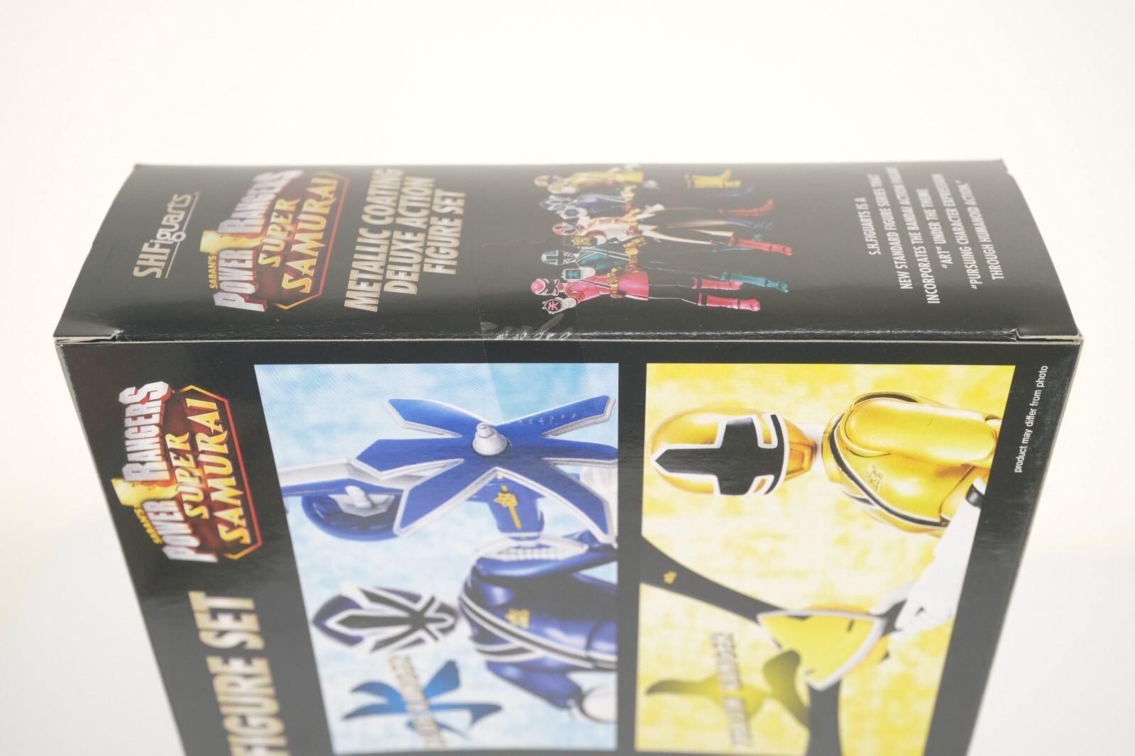 New Sealed SH Figuarts Power Rangers Super Samurai Metallic Set SDCC 2013