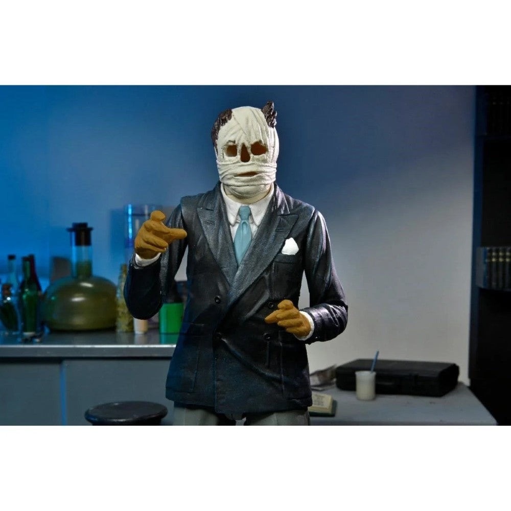 The Invisible Man Universal Monsters Ultimate Action Figure NECA 7”