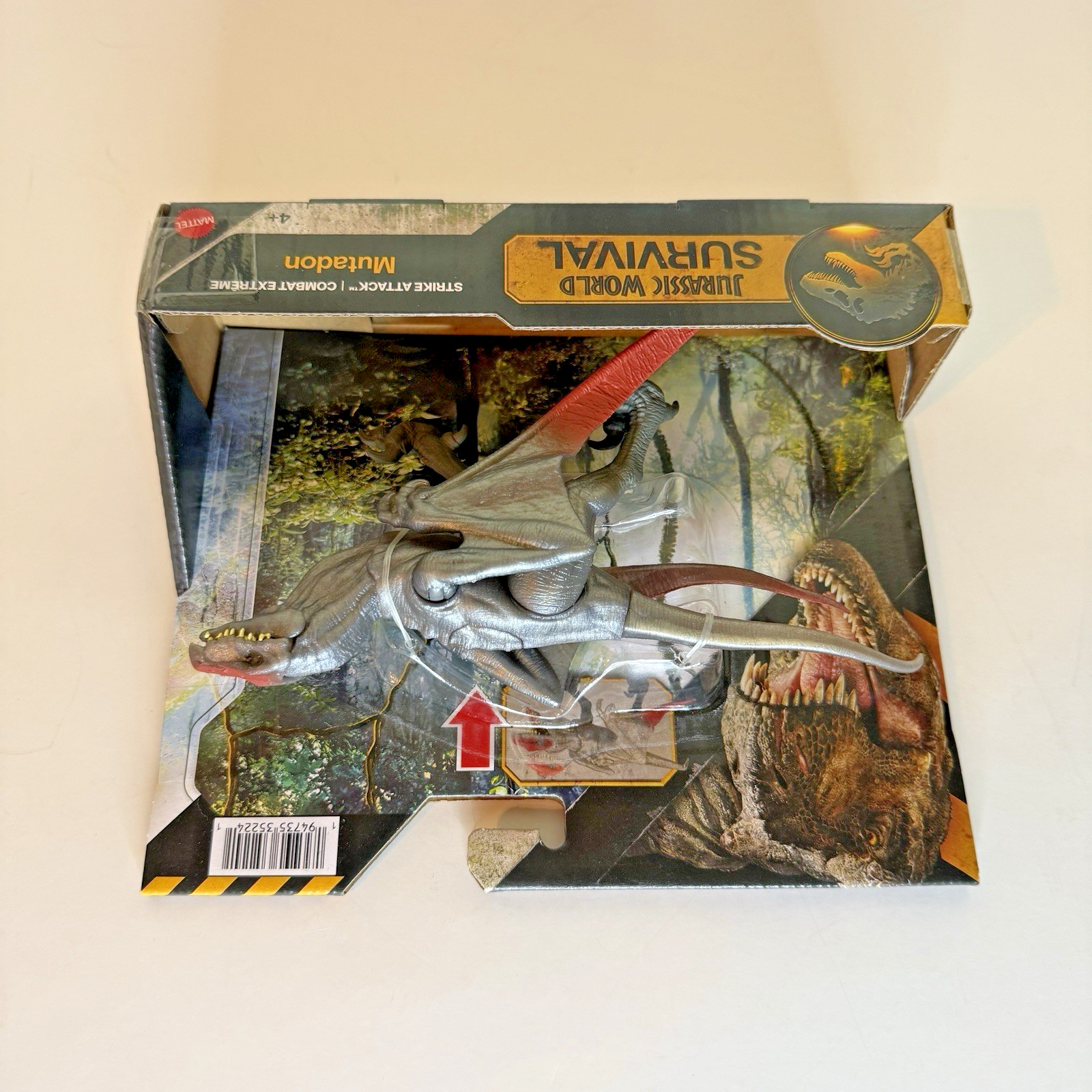 Jurassic World Survival Mutadon Strike Attack 8″ Dinosaur Figure Mattel 2026 NIB
