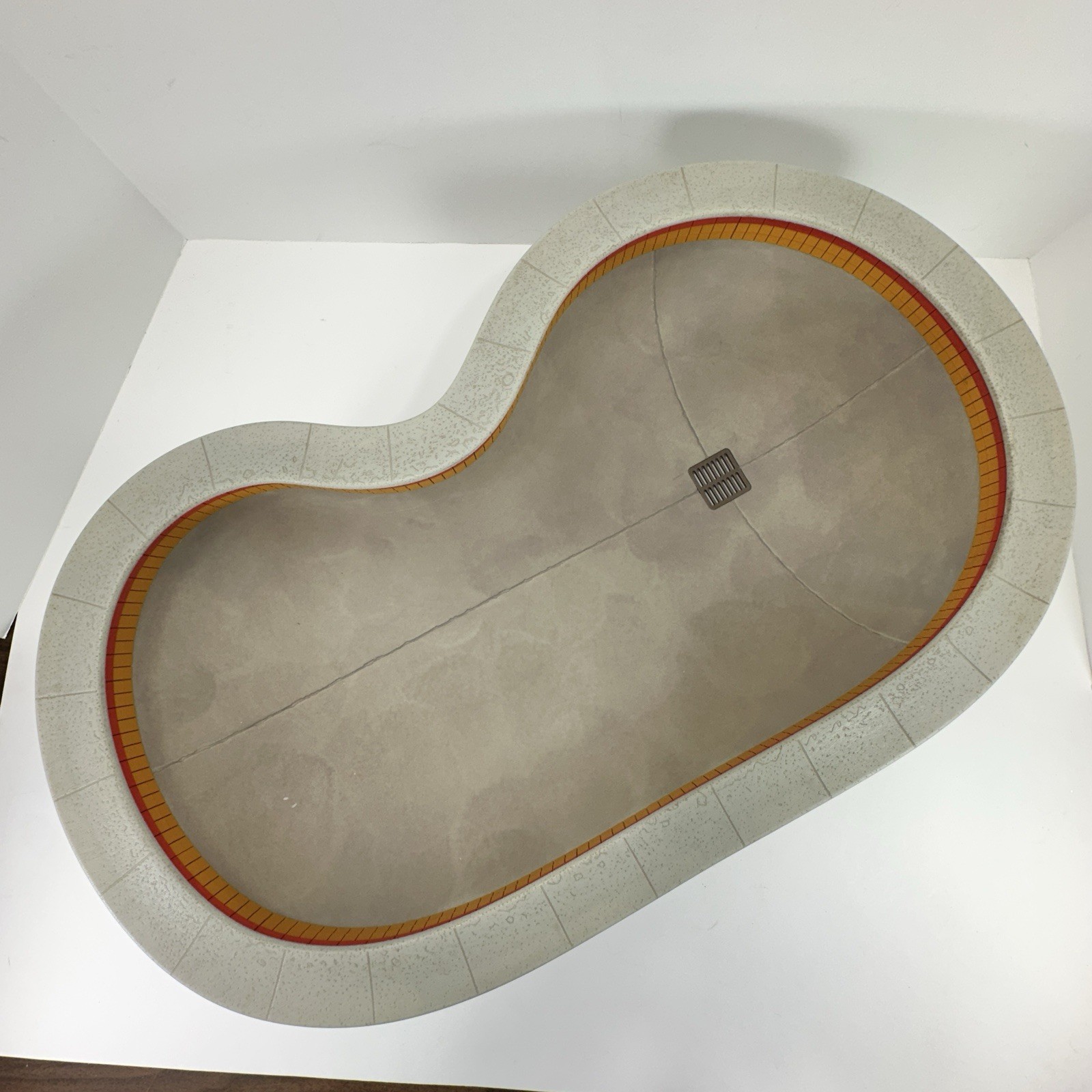 Tech Deck Del Mar Swimming Pool Fingerboard Ramp Bowl 19x 12in Spin Master 2009