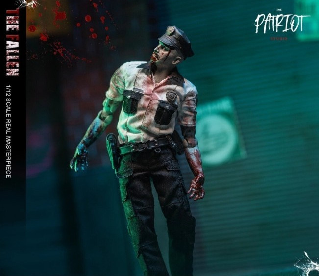 Patriot Studio Resident Evil Raccoon City Zombie Police 1:12 Figure Exclusive