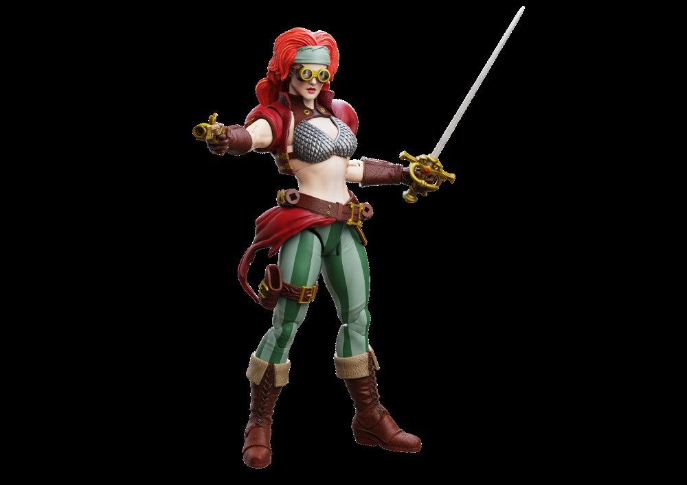 Red Sonja Steampunk Legend Epic H.A.C.K.S. 1:12 Scale Action Figure – Boss Fight