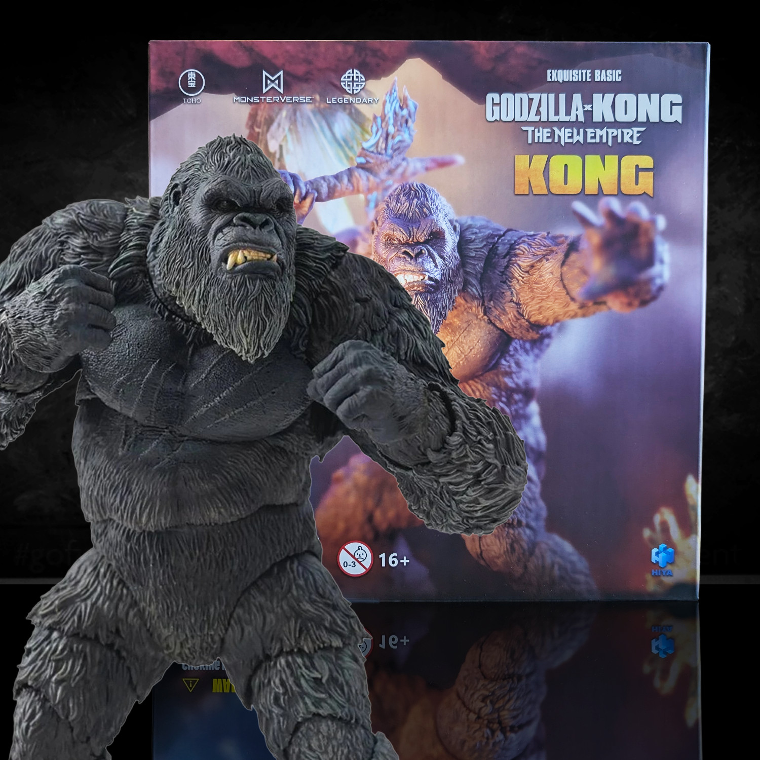 Kong Godzilla v. Kong The New Empire Hiya Toys Exquisite Basic Action Figure